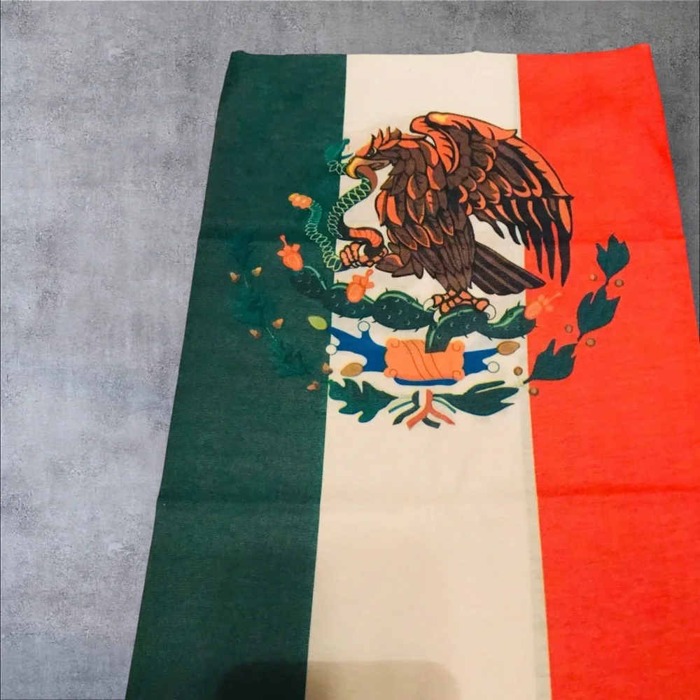 Mexican Flag Mexico 16 n 1 Neck Gaiter Face Cover Dust Mask Biker Rag